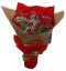Buque de rosas vermelhas com 15 rosas