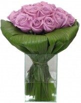Arranjo de Rosas Lilás