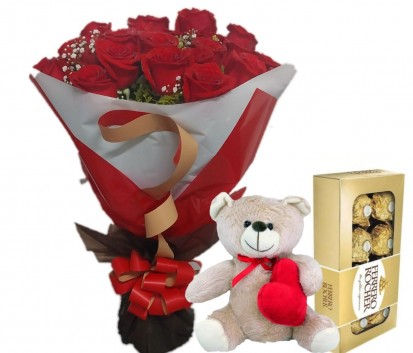 Kit Super Namorados - rosas colombianas